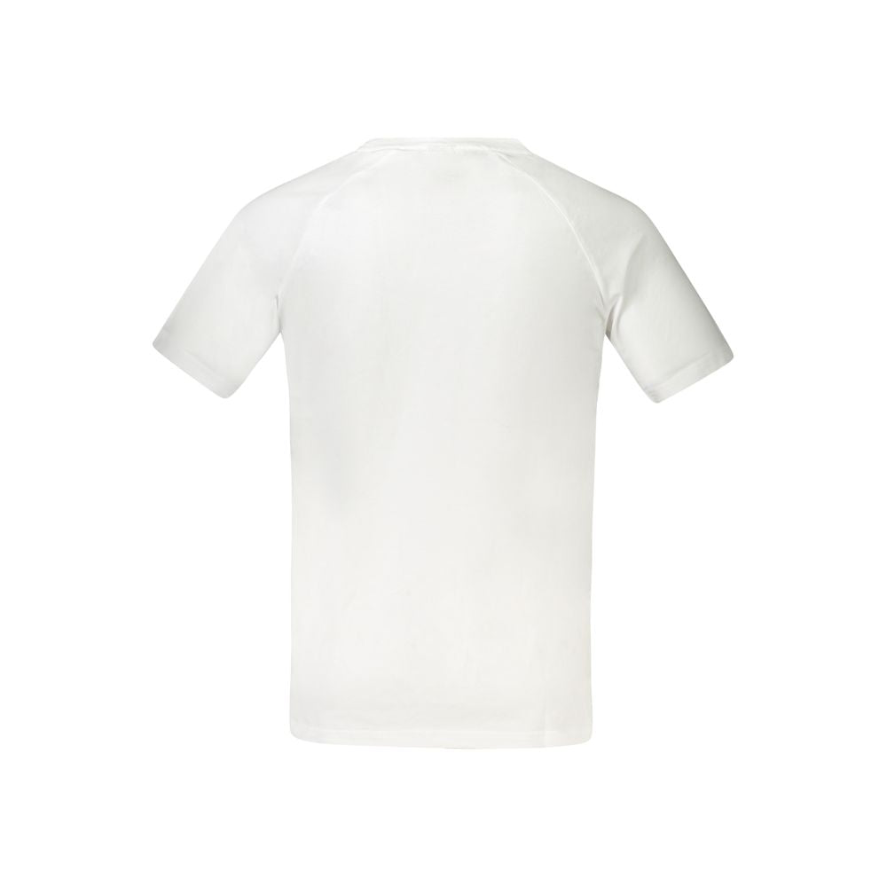 White Cotton Men's T-Shirt