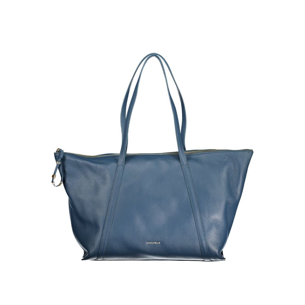 Blue Leather Women's Bag
