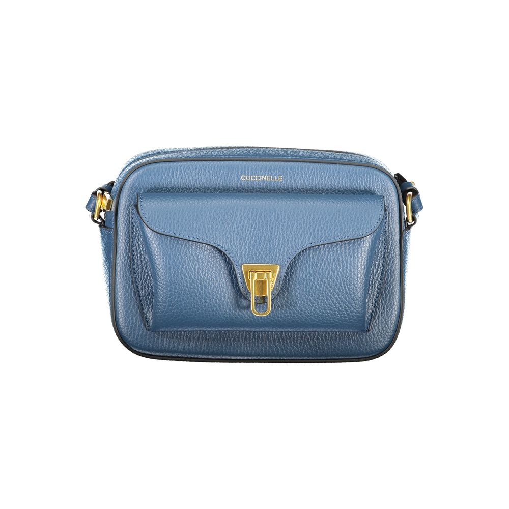 Blue Leather Womens Bag