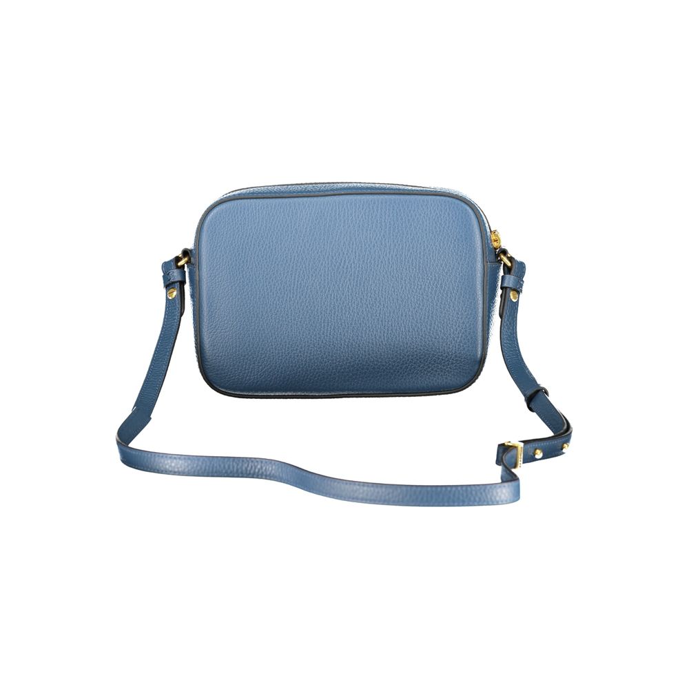 Blue Leather Womens Bag