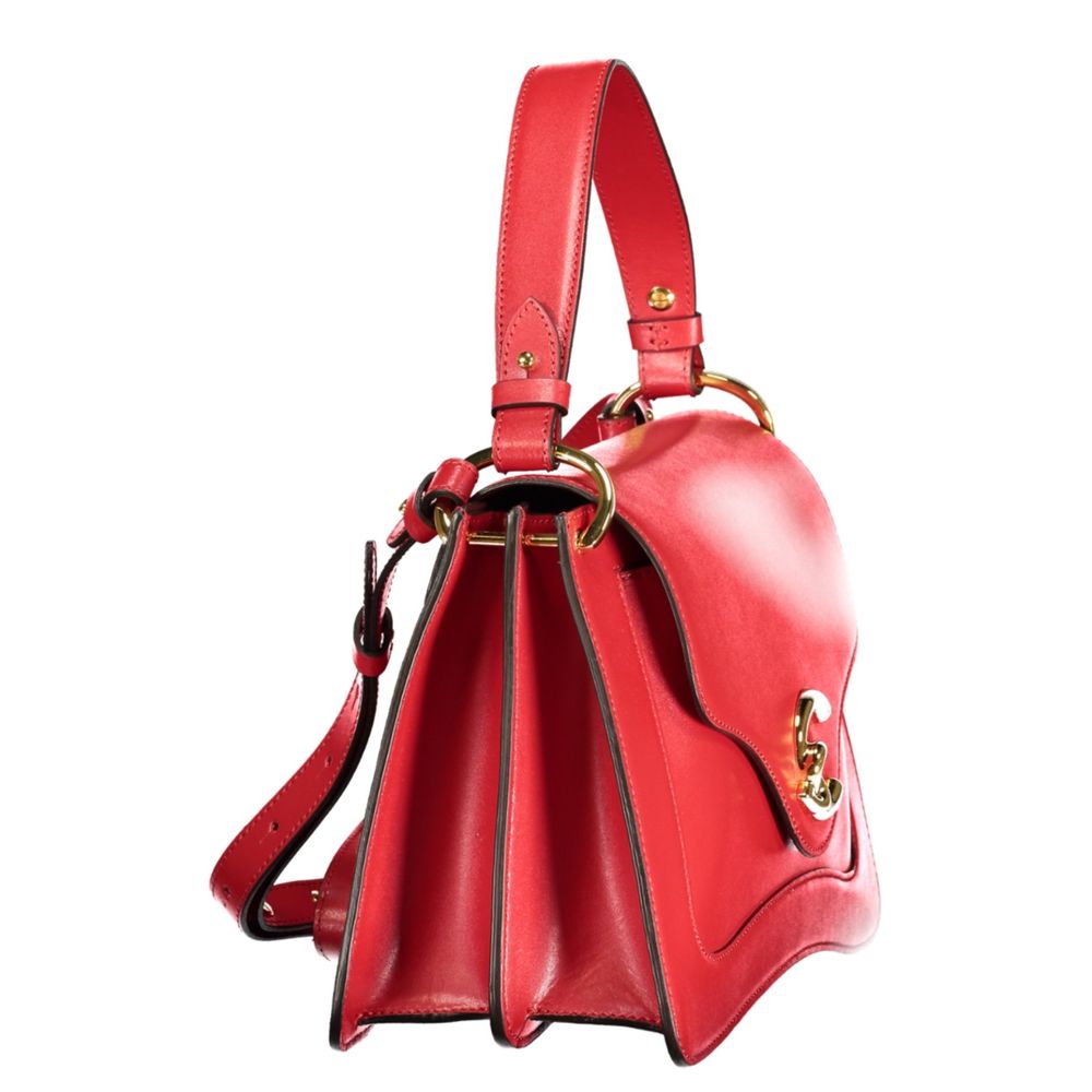 Red Leather Womens Bag