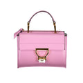 Violet Leather Women's Bag