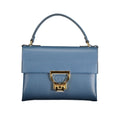 Blue Leather Women's Bag