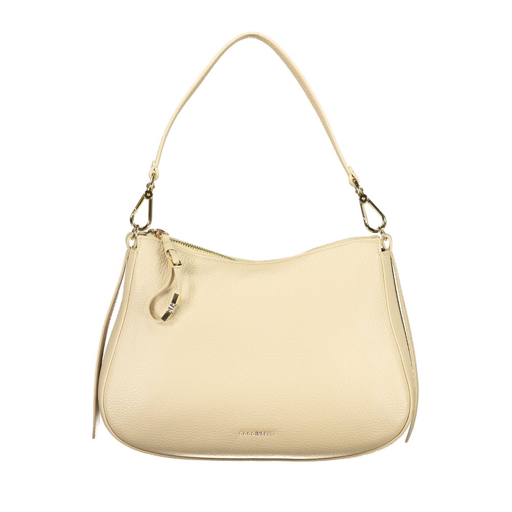 Beige Leather Women's Bag