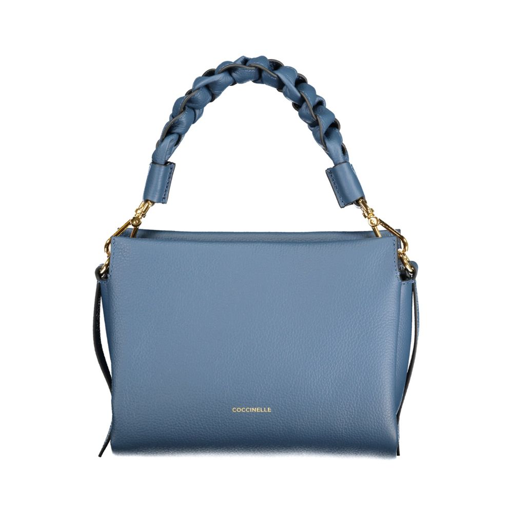 Blue Leather Women Bag