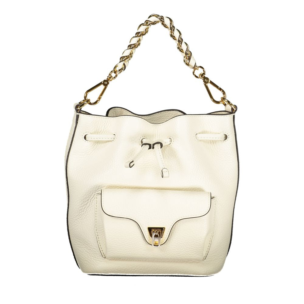 White Leather Handbag