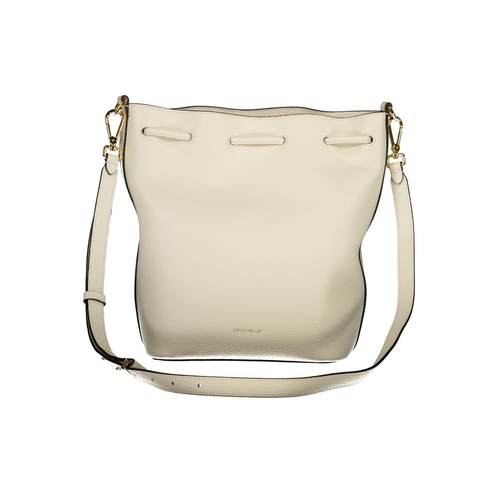 White Leather Handbag