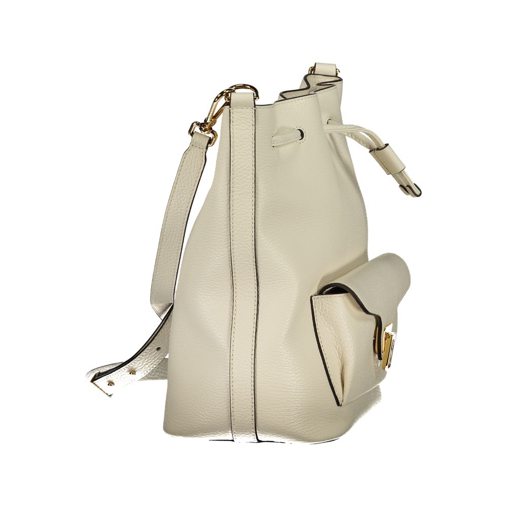 White Leather Handbag