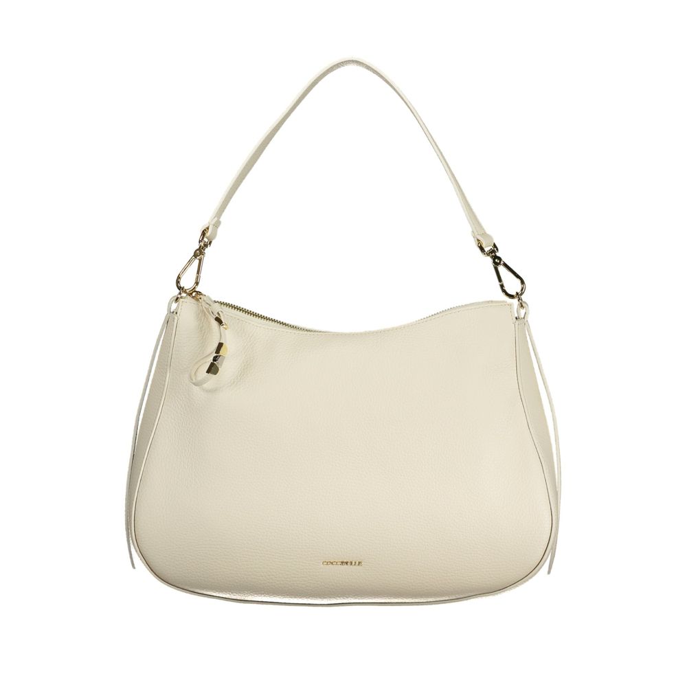 White Leather Handbag