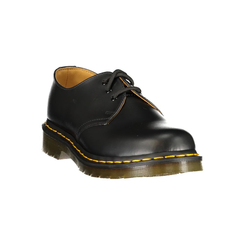 Black Leather Women's Shoe