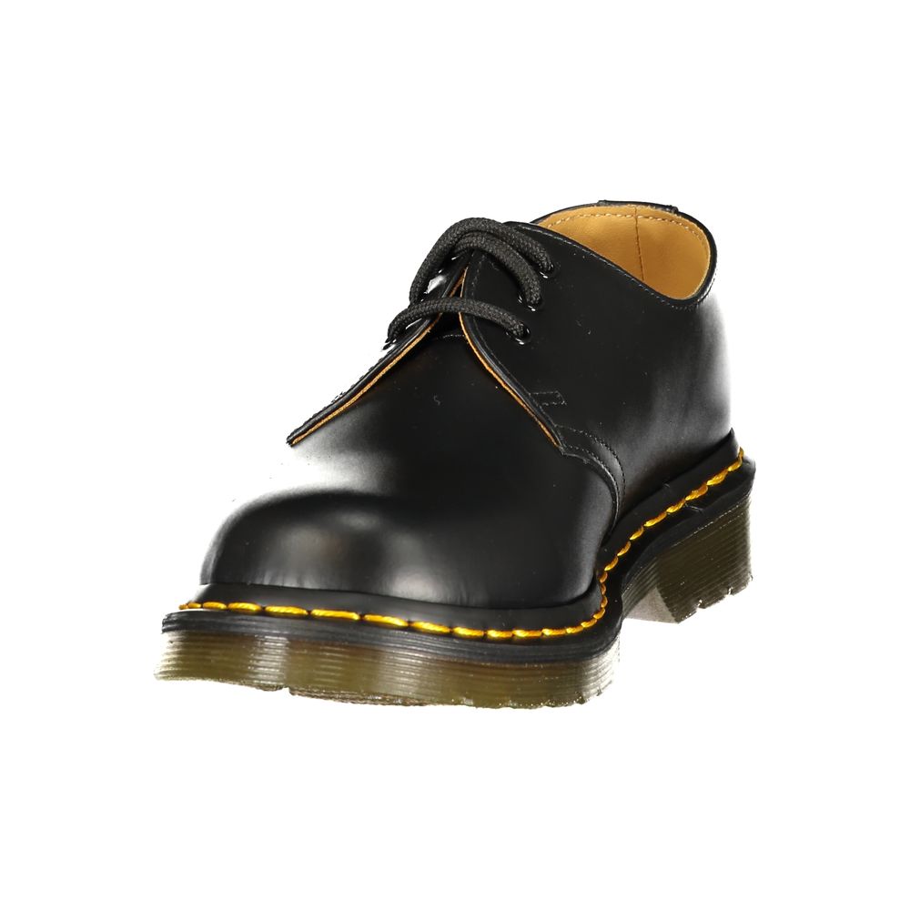 Black Leather Women's Shoe