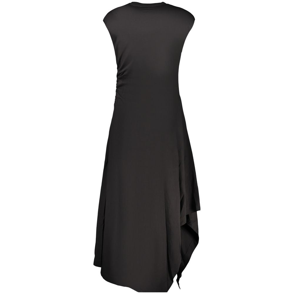Black Cotton Women's Dress