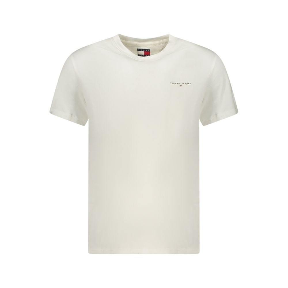 White Cotton Men's T-Shirt
