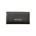 Black Polyurethane Women's Wallet