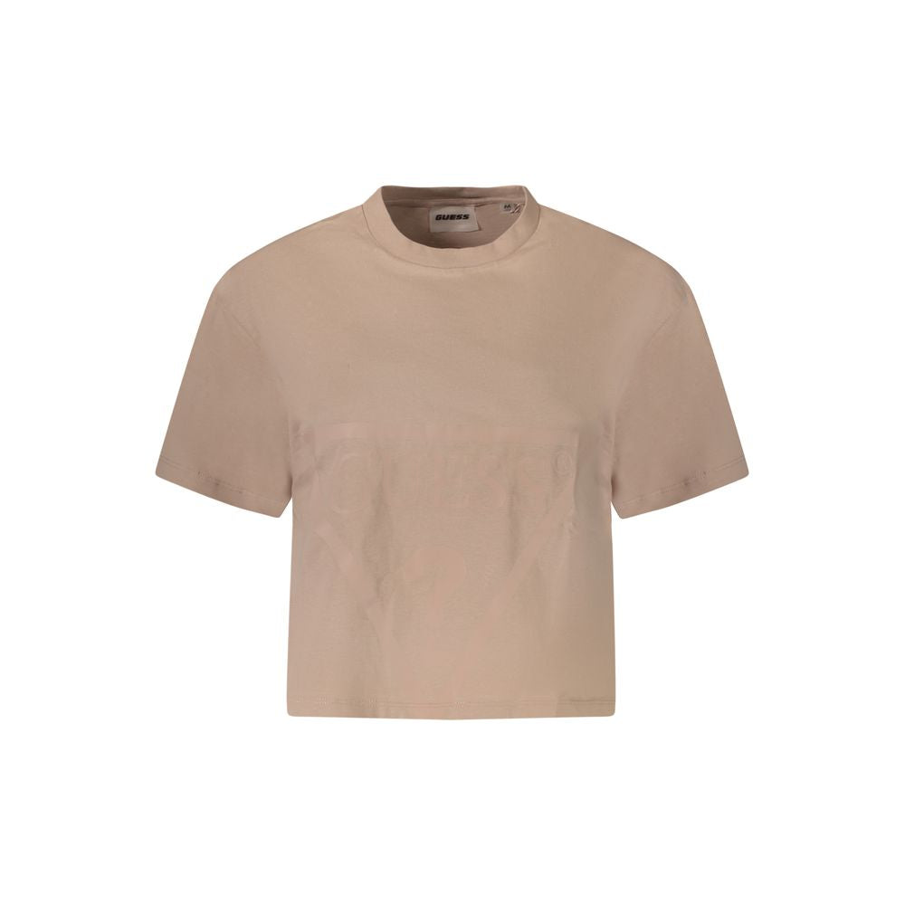Pink Cotton Women's T-Shirt