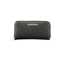 Black Polyurethane Women's Wallet