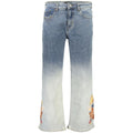 Azzurro Cotton Women's Jeans