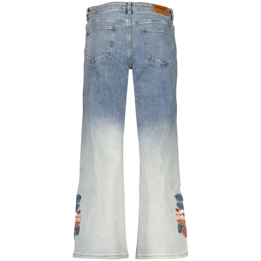 Azzurro Cotton Women's Jeans