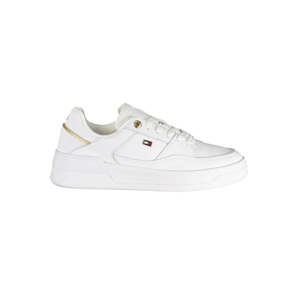 Bianco Polyurethane Donna Sneaker