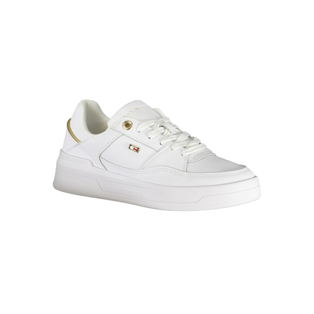 Bianco Polyurethane Donna Sneaker