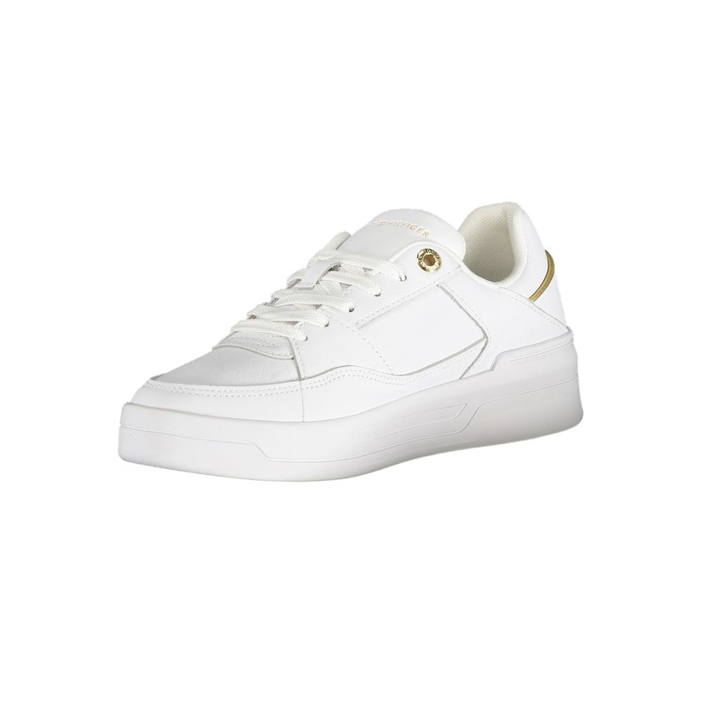Bianco Polyurethane Donna Sneaker