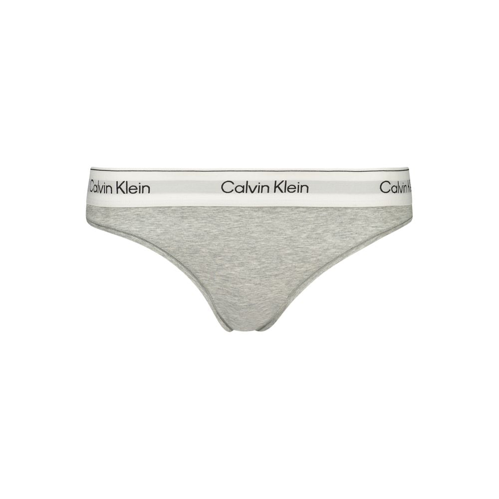 Gray Cotton Briefs