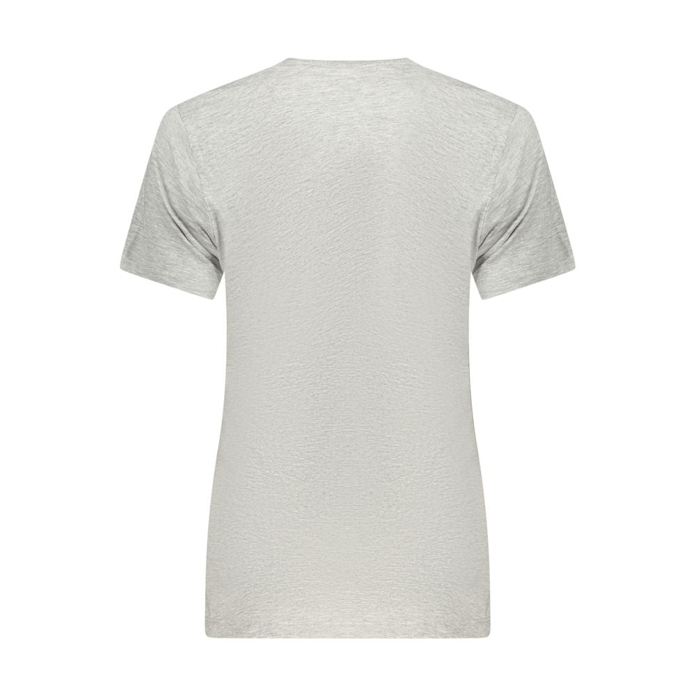 Gray Cotton T-Shirt