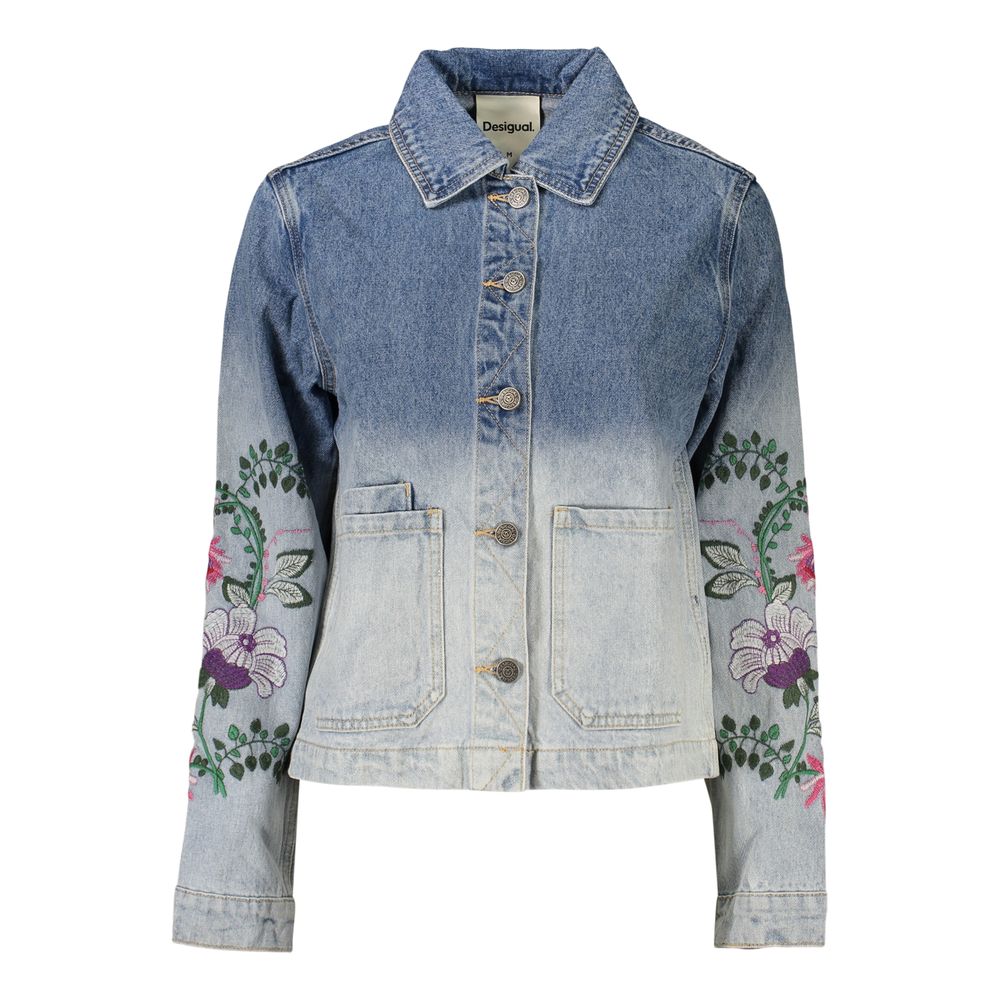 Blue Cotton Denim Jacket