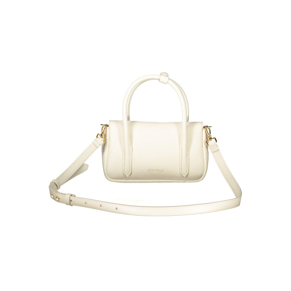 White Leather Handbag