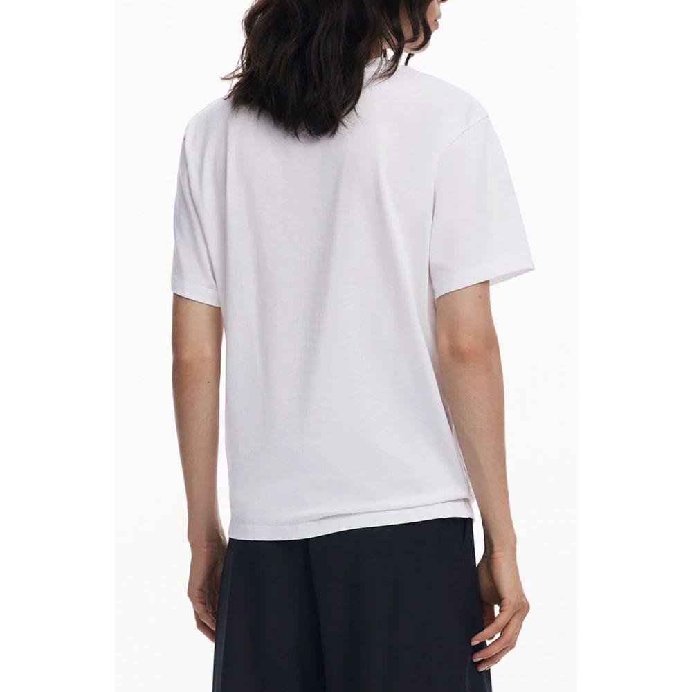 White Cotton T-Shirt