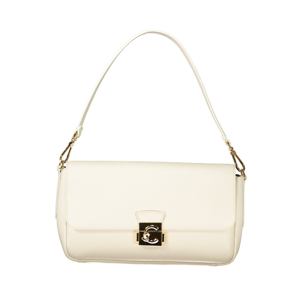 White Leather Handbag