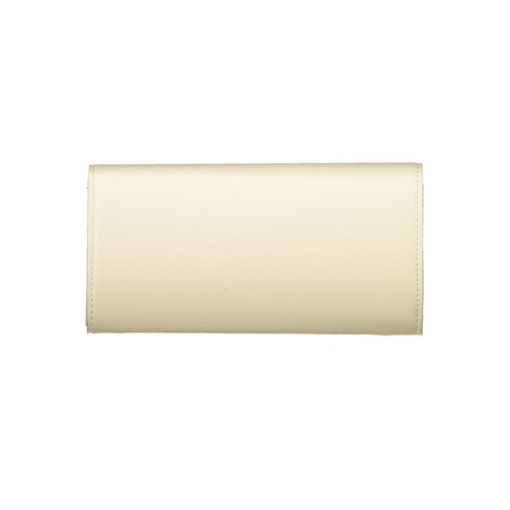 Beige Polyethylene Wallet