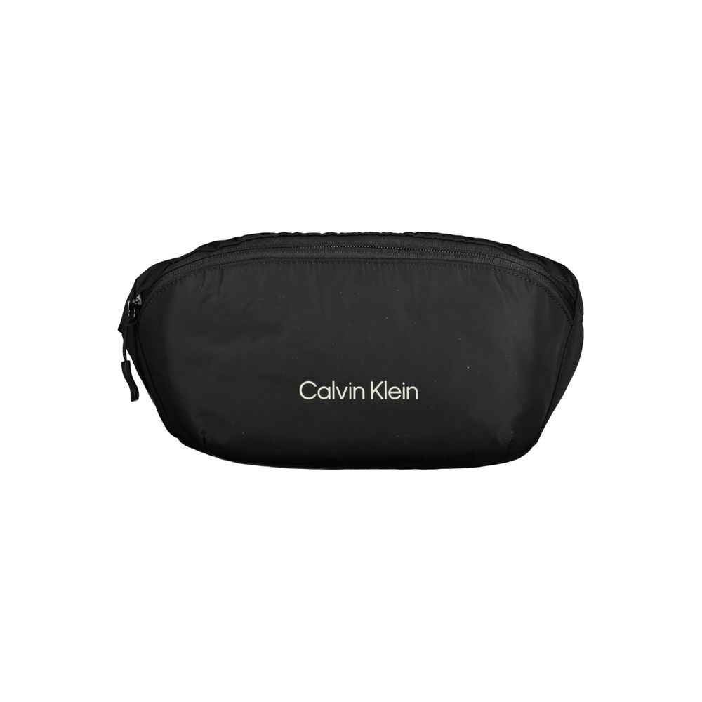 Black Polyester Handbag