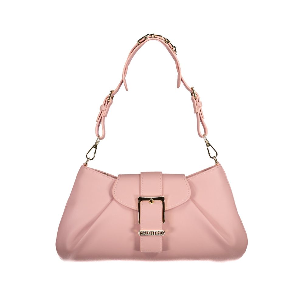 Pink Polyethylene Handbag