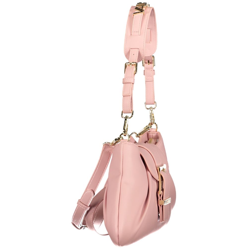 Pink Polyethylene Handbag
