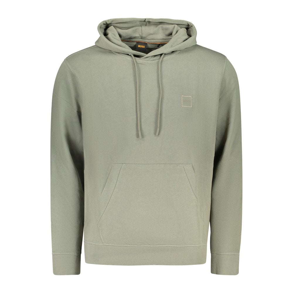 Green Cotton Sweatshirt