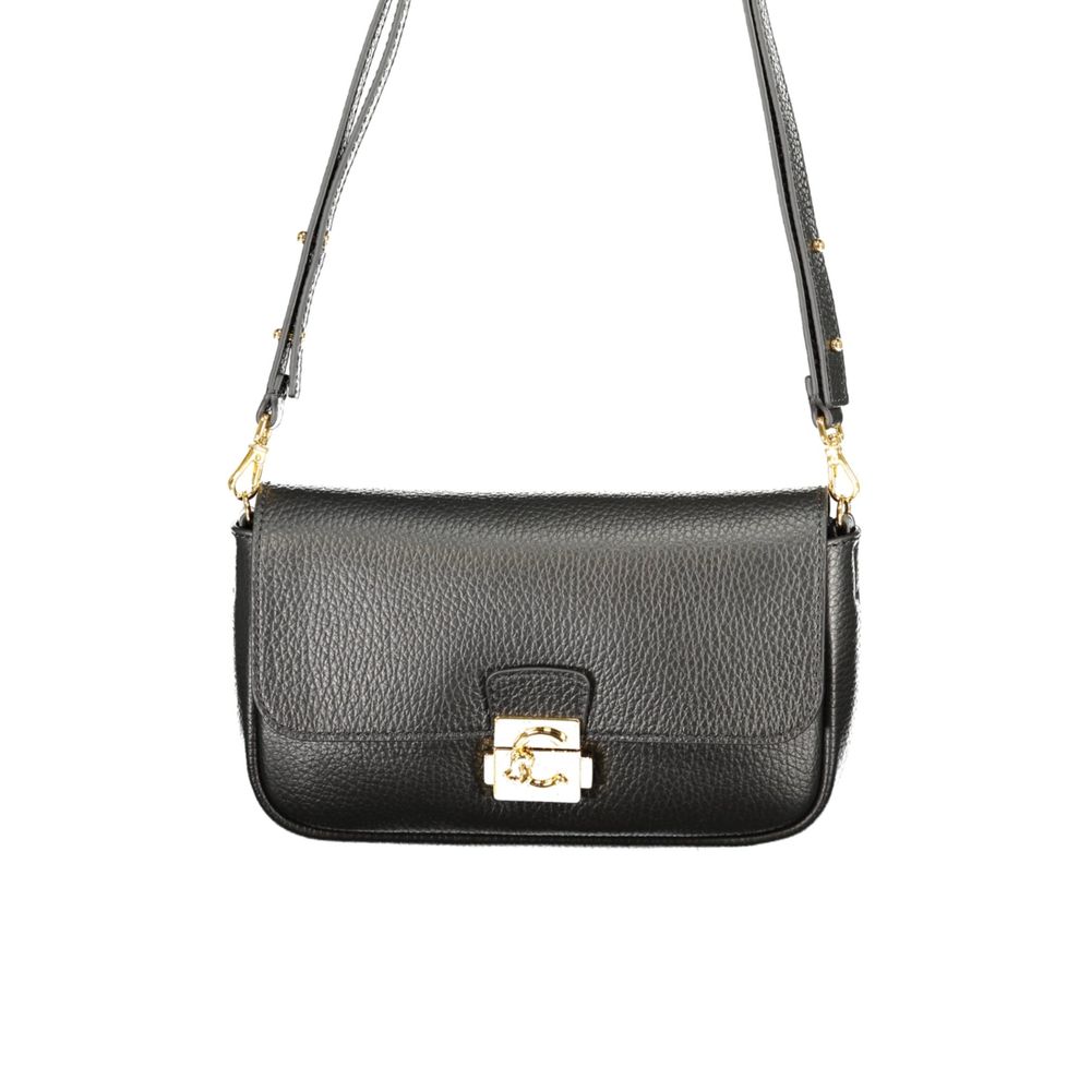 Black Leather Handbag