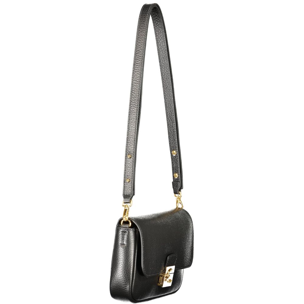 Black Leather Handbag