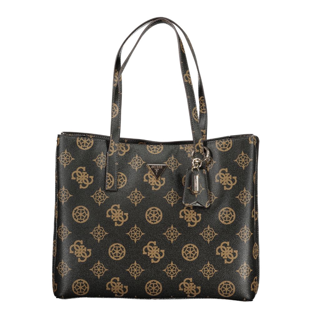 Brown Polyethylene Handbag
