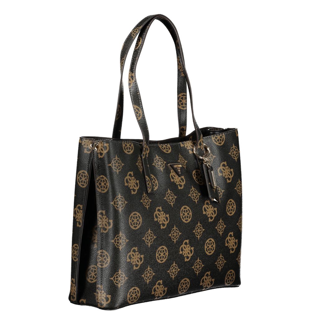 Brown Polyethylene Handbag