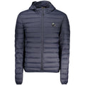 Blue Polyester Shell Jacket