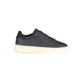 Blue Polyester Low Top Sneakers