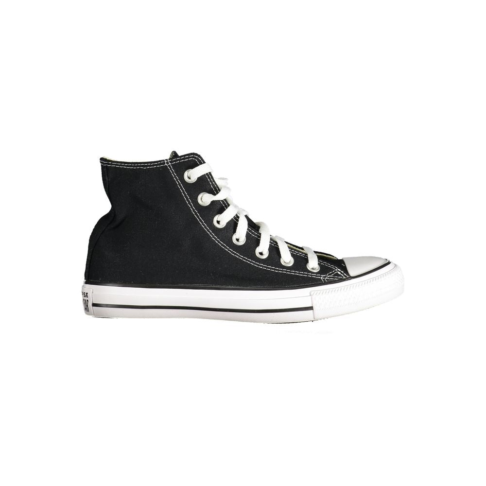 Black Textile Athletic Sneakers