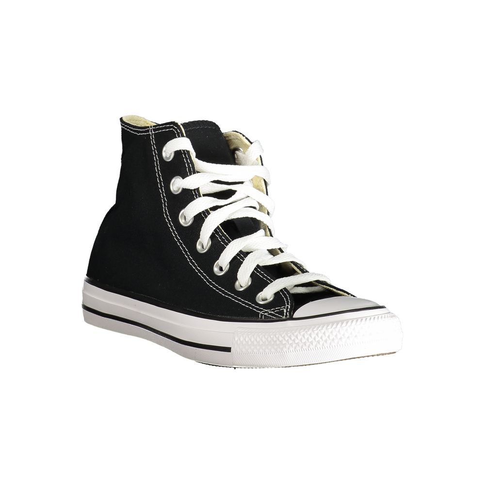 Black Textile Athletic Sneakers