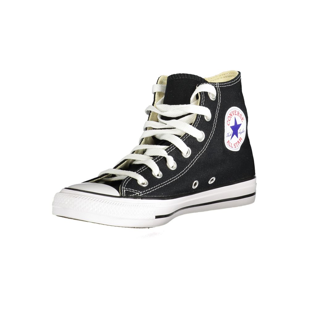 Black Textile Athletic Sneakers