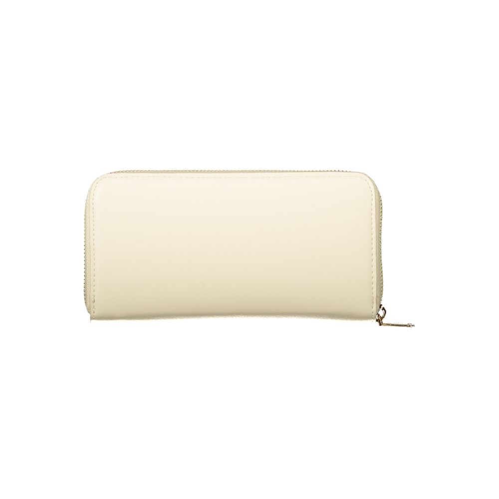 Beige Polyethylene Wallet