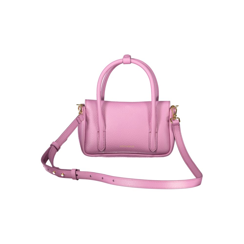 Purple Leather Handbag