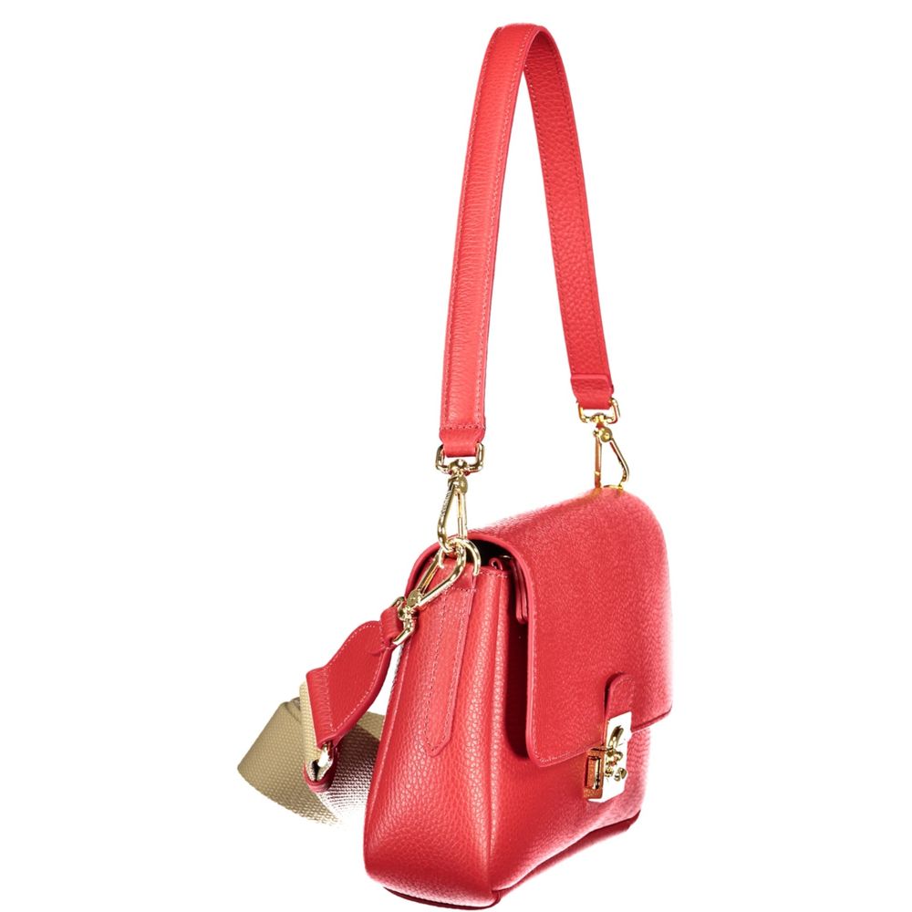 Red Leather Handbag
