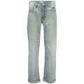 Blue Cotton Jeans Denim