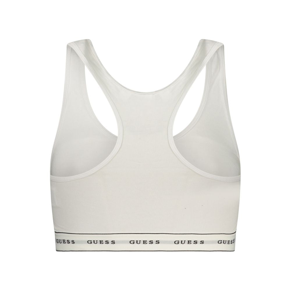 White Cotton Bra